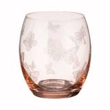 Pink Gb 2 whisky tumblers