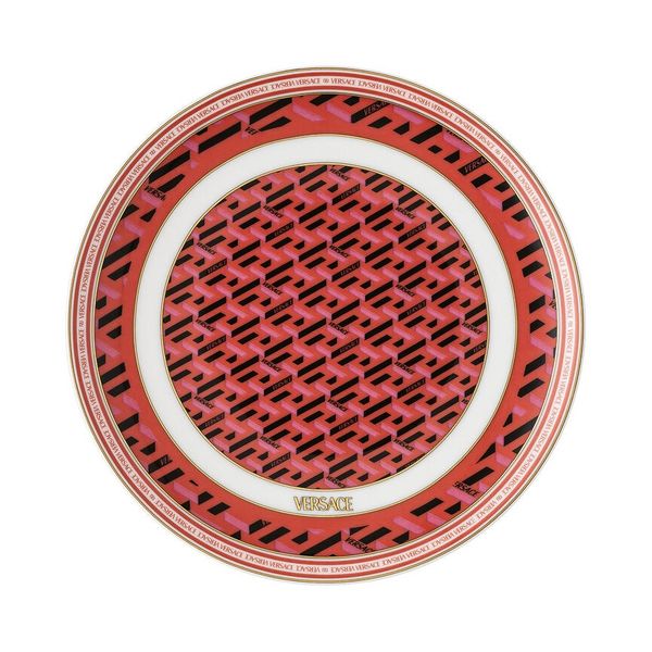 Red Bread & Butter Plate 17 cm